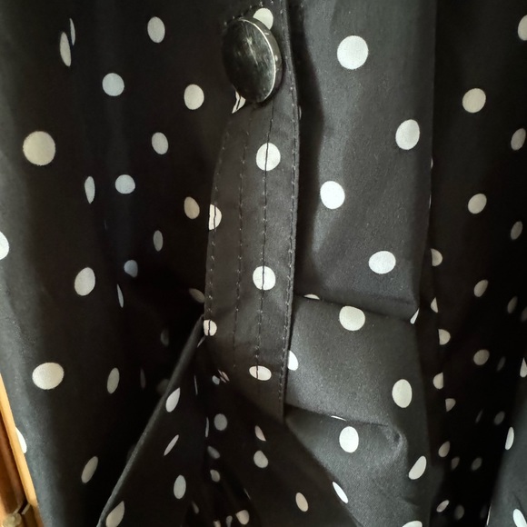 Karen Scott Sport Woman Plus Size Polka Dot Rain Jacket Size 2X - Picture 7 of 7